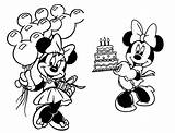 Minnie Coloring sketch template