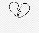 Heart Broken Coloring Clipart Pinclipart sketch template