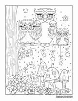 Coloring Edwina Pages Mc Namee Owls Owl Choose Board Book Ornamental Printable sketch template