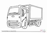 Lorry Colouring Pages Transport Colour Kids Taxi Become Member Word Log Side sketch template