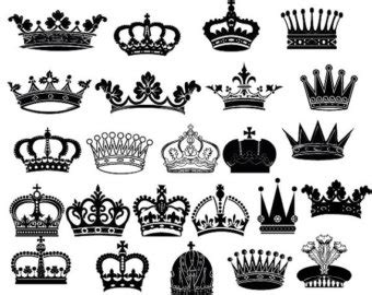 crown black  white tiara princess crown clipart  images