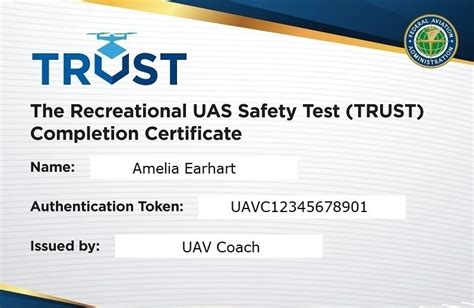 recreational drone flyers   faa trust  uav coach   month