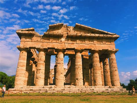 discover  ancient greek temples  paestum corinna bs world