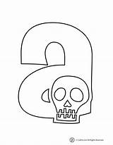 Halloween Letters Skeleton Bubble Letter Alphabet Coloring Pages Print Printable Kids Printables Woojr sketch template
