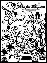 Lady Mermaid Coloring Books Choose Board sketch template