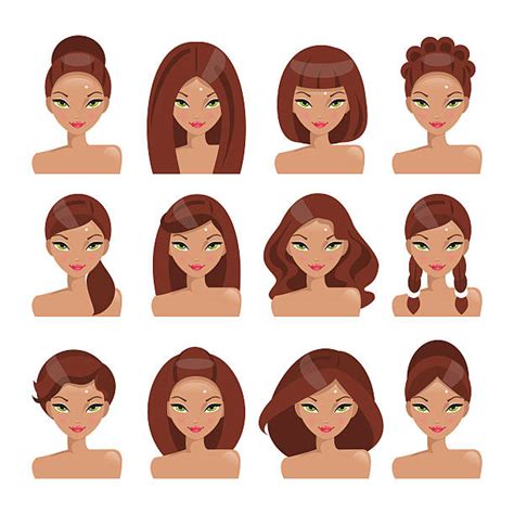 hairstyle clip art vector images illustrations istock