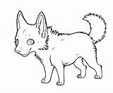 Wolf Coloring Pages Pup Cartoon Puppy Baby Lineart Printable Print Deviantart Mspaint Wolves Demon Animal Color Draw Compatible Template Cats sketch template