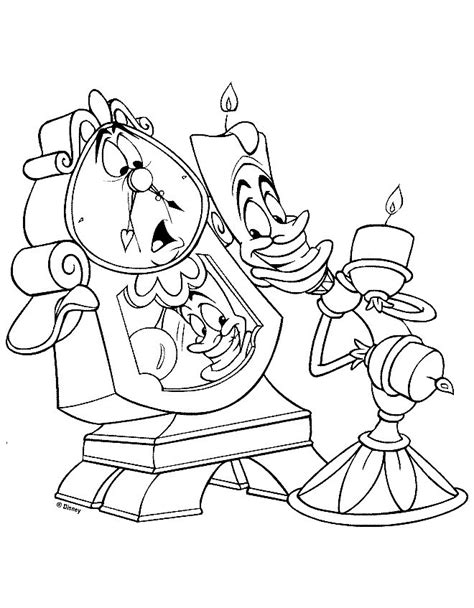 kids  funcom coloring page beauty   beast beauty   beast