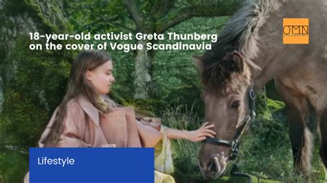 year  activist greta thunberg   cover  vogue scandinavia