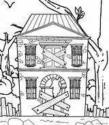 Coloring House Monster Pages Printable Big Gingerbread Drawing Chores Getcolorings Creepy Castle Getdrawings Color Colorings sketch template