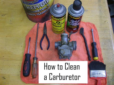 cleaning  carburetor   easy steps  steps instructables