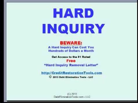 hard inquiry  access   rated hard inquiry removal letter