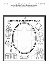 Sabbath Lds sketch template