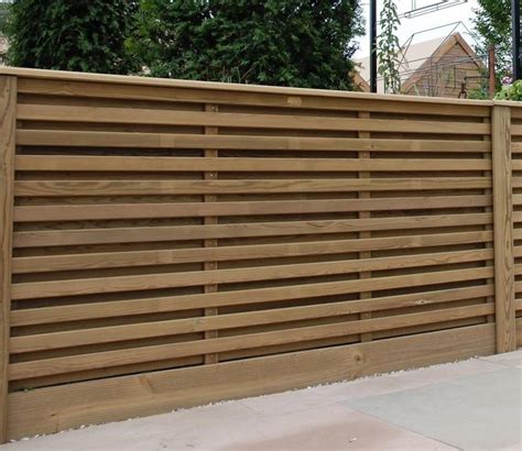 Jacksons Venetian Hit And Miss Fence Panel 1830 X 907mm Pressure