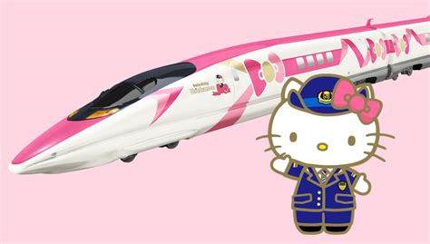 hello kitty gets her own train in japan theartgorgeous