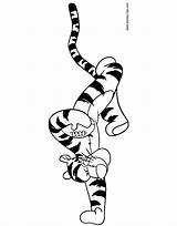 Tigger Coloring Football Pages Disneyclips Playing sketch template