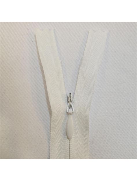white concealed zip closed  zips calico laine