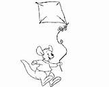 Pooh Winnie Roo Coloring Disney Pages Walt Animal Cartoon Diposting Oleh Admin Di sketch template