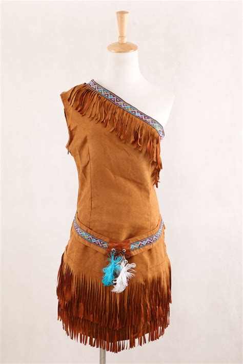 new arrival sexy womens pocahontas native american indian halloween
