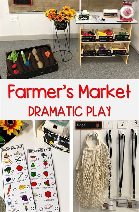 farmers market dramatic play dramatic play dramatic play printables