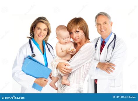 huisarts stock foto image  rijp zaken moeder arts