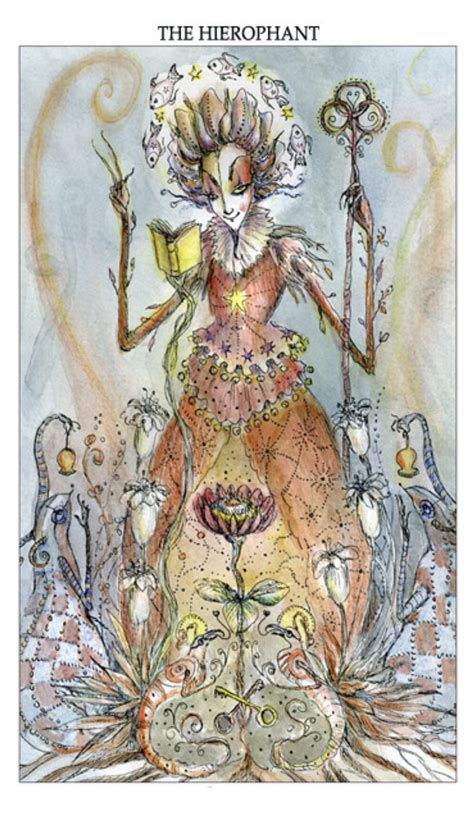 Featured Card Of The Day The Hierophant Joie De Vivre