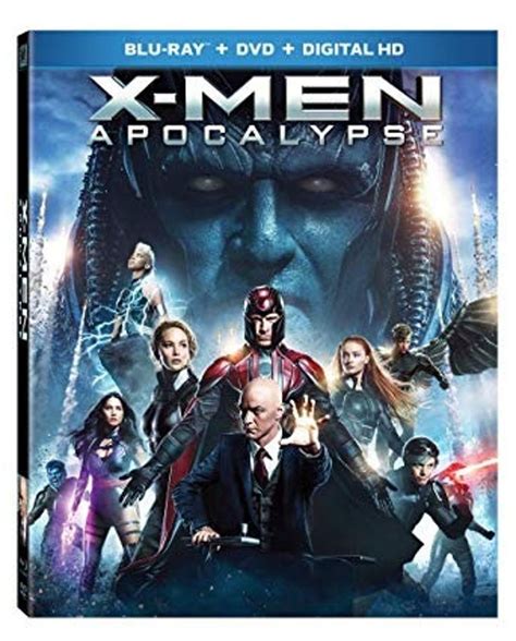x men apocalypse blu ray dvd in 2020 apocalypse