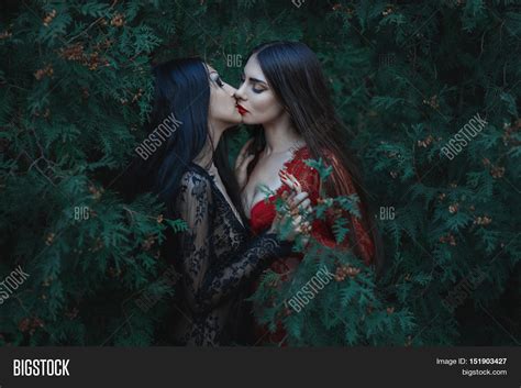 Lesbians Kissing Image And Photo Free Trial Bigstock