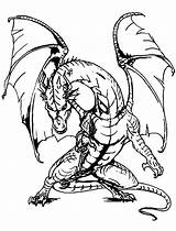 Dragon Coloring Pages Printable Adult Adults Kids sketch template