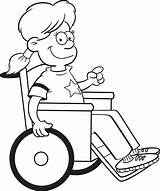 Cadeira Rodas Wheelchair sketch template