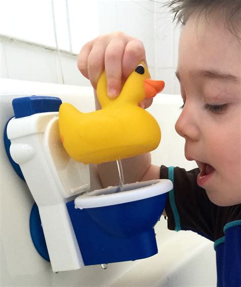 potty duck toilet training toy  boy  girl toddler learning toys