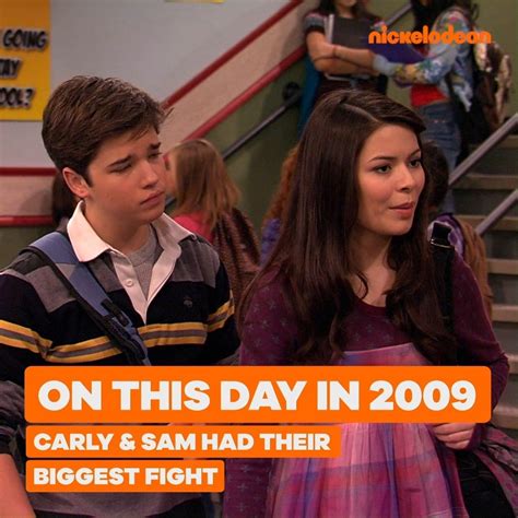 carly  sam fight quit   day icarly  years   witnessed carly  sam