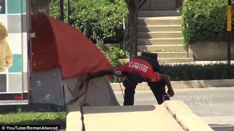 comedians dennis roadys and roman atwood prank passersby with loud faux tent sex daily mail online