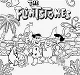 Flintstones Adults Caveman sketch template