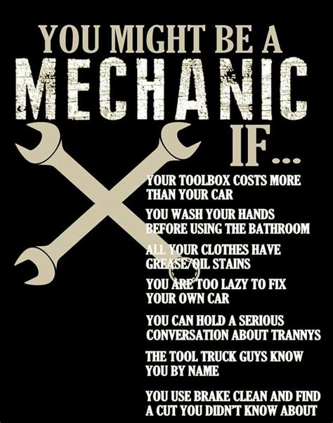 pin  randy neiman    truer mechanic quotes funny mechanic