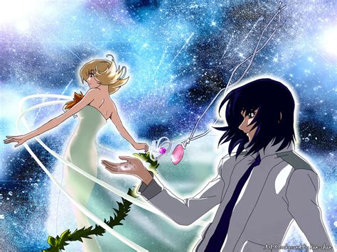 mobile suit gundam seed destiny wallpaper within space