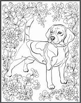 Coloring Pages Adults Dogs Book Stress Print Puppy Dog Adult Printable Iheartdogs Who Instantly Colouring Beagle Downloadable Books Relief Sheets sketch template