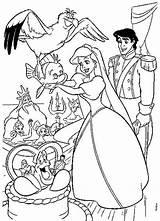 Coloring Disney Pages Characters Cartoon Kids Colouring Color Book Print Printables Mermaid Ariel Little Wedding Princess Para Kinder La Coloriage sketch template