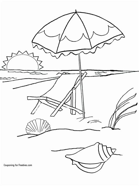 pin  dawn peery  umenie   beach coloring pages cool