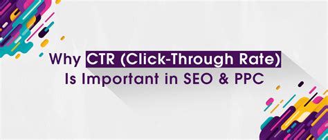 Why Ctr Click Through Rate Is Important In Seo And Ppc