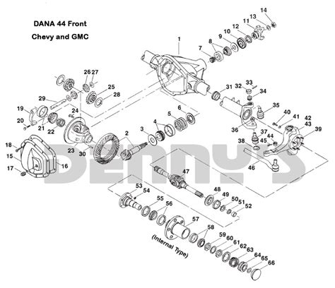 chevy  truck front axle diagram