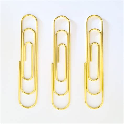 giant paper clips katie leamon luxury stationery