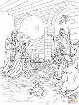 Jesus Shepherds Baby Coloring Pages Come Nativity Christmas Angels Printable Supercoloring Color Kids sketch template