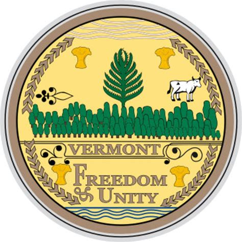 great seal  vermont vector svg file etsy
