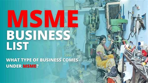 msme business list  type  business   msme