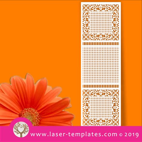 laser cut template  pattern  stencil laser ready templates