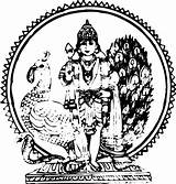 Murugan Lord Kartikeya Hdclipartall sketch template