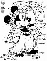 Disney Color Numbers Coloring Pages Getdrawings sketch template