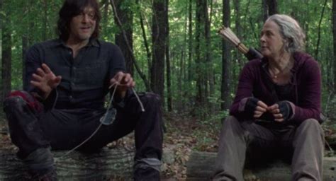 The Walking Dead Norman Reedus Calls Carol A Pain In