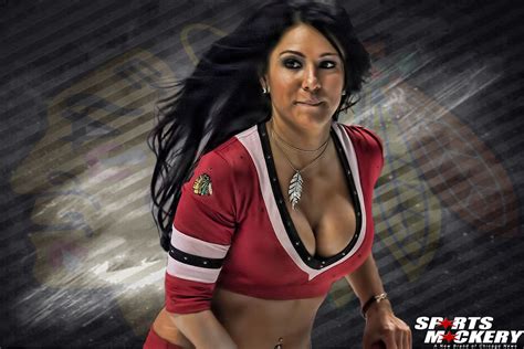 A Boobalicious Gallery Of The Chicago Blackhawks Ice Crew